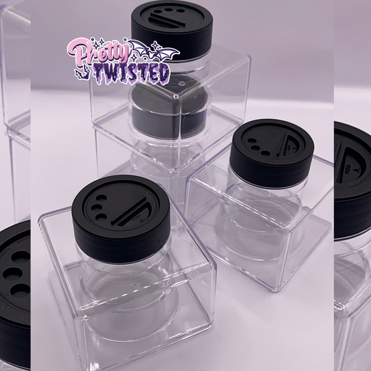 STACKABLE GLITTER SHAKERS