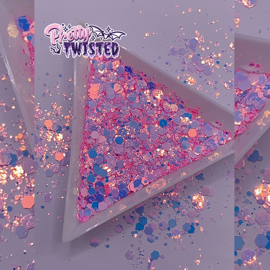 ‘COTTON CANDY’ | HIGH SPARKLE CHUNKY MIX