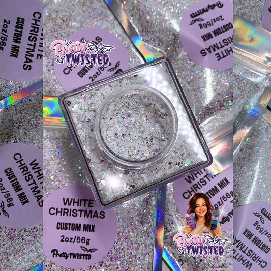 ‘WHITE CHRISTMAS’ | CUSTOM GLITTER MIX - 2oz/56g