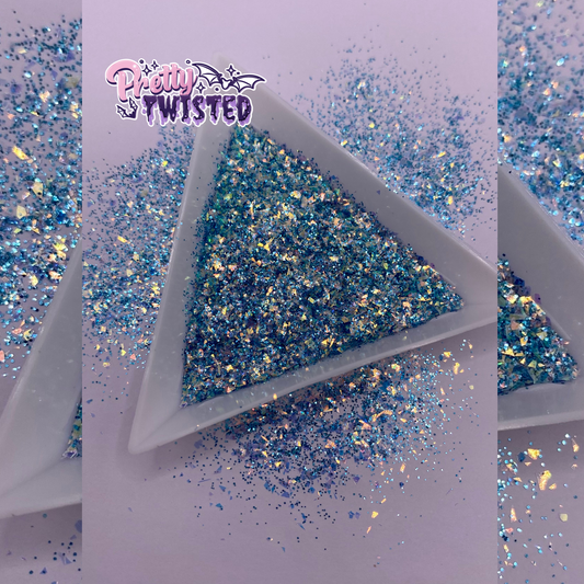 ‘FLASHING LIGHTS’ | GLITTER FLAKES